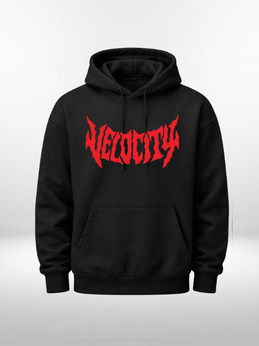 Black Velocity Hoodie