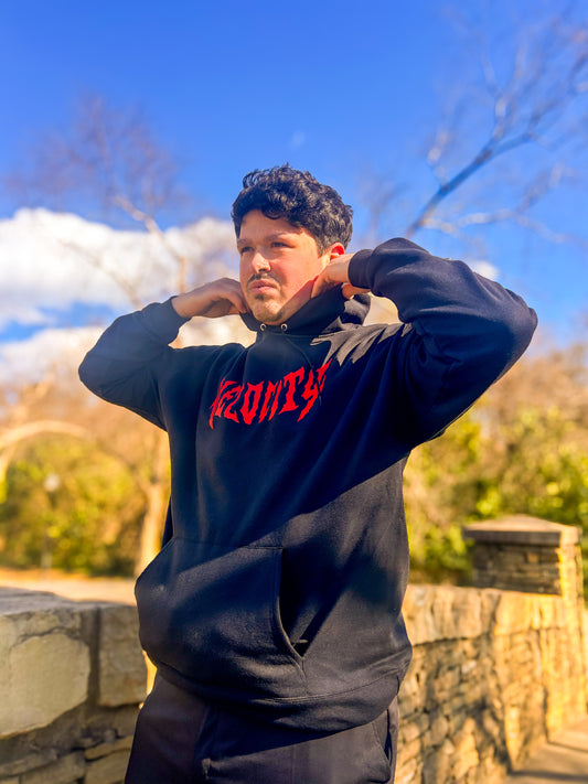 Black Velocity Hoodie